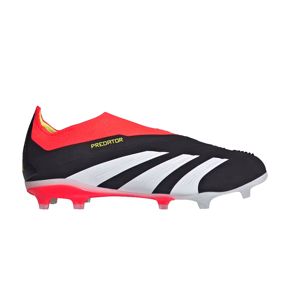 Adidas Predator 24 Elite Laceless FG J Solar Energy Pack