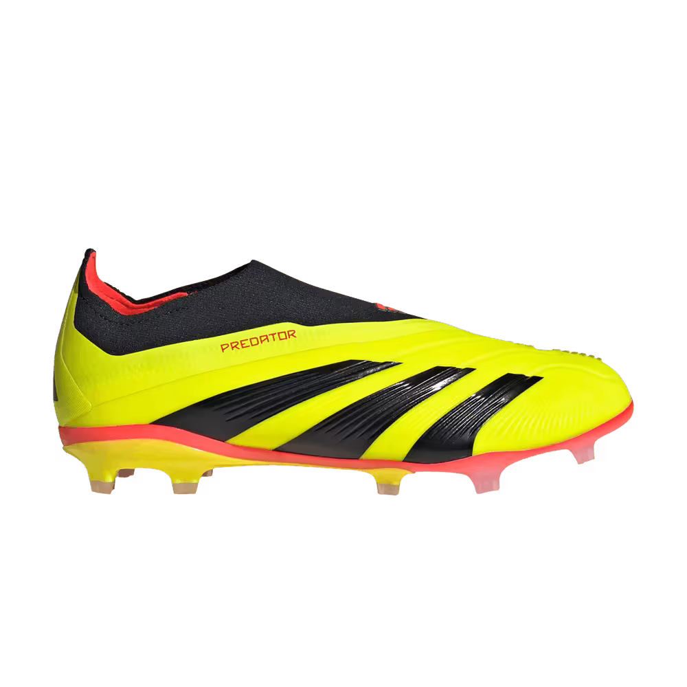 Adidas Predator 24 Elite Laceless FG J Energy Citrus Pack