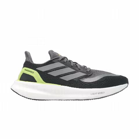 Adidas PureBoost 5 'Black Iron Metallic Lime'