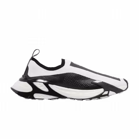 Dolce & Gabbana Stretch Mesh Fast Sneaker 'White Black'