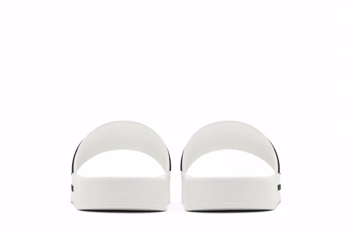 Dolce & Gabbana Slides DG Logo - White Black, view 7