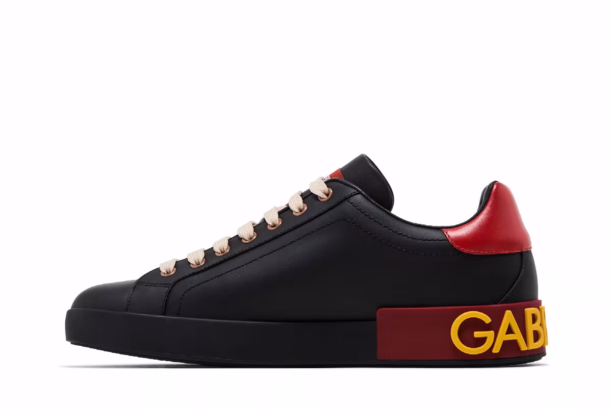 Dolce & Gabbana Portofino Low Black Red Cactus, view 4