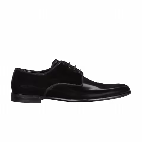 Dolce & Gabbana Brushed Calfskin Derby 'Black'