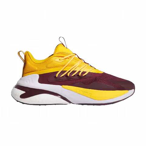 Adidas AlphaBoost V2 'Collegiate Gold Maroon'
