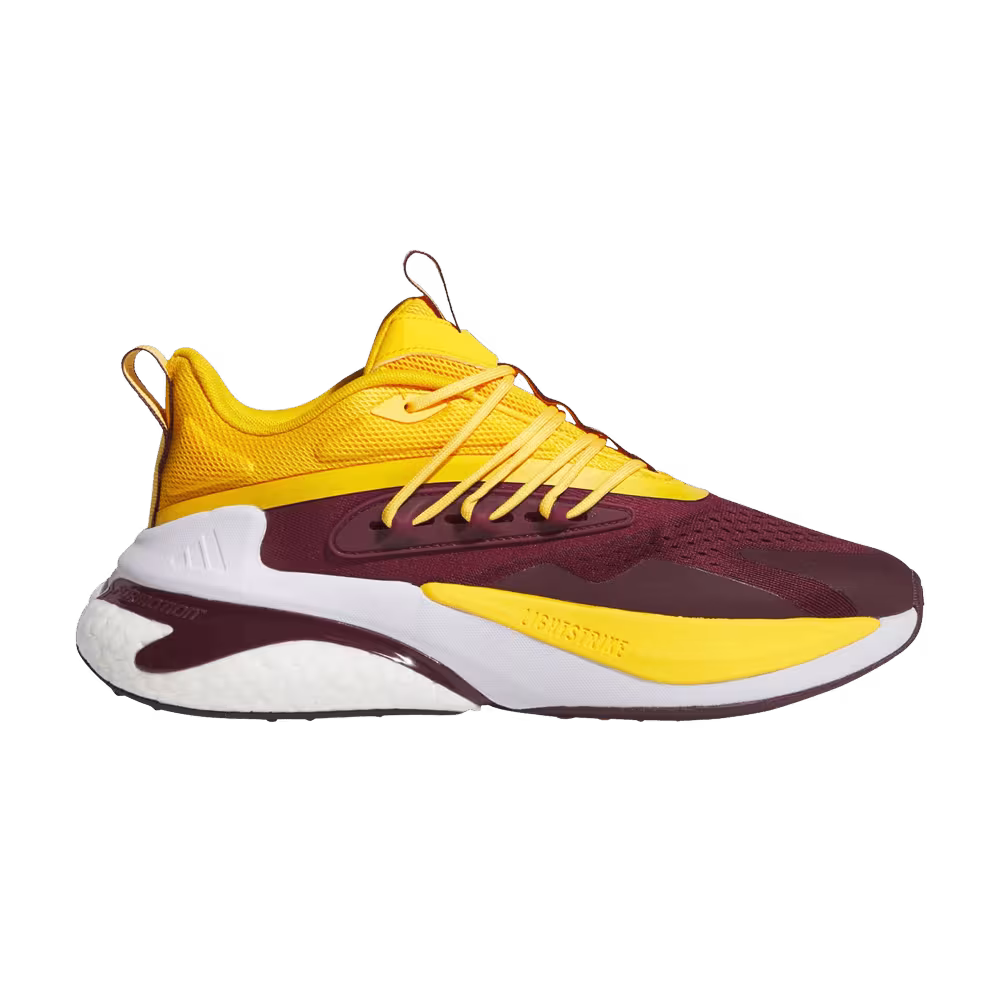 Adidas AlphaBoost V2 Collegiate Gold Maroon