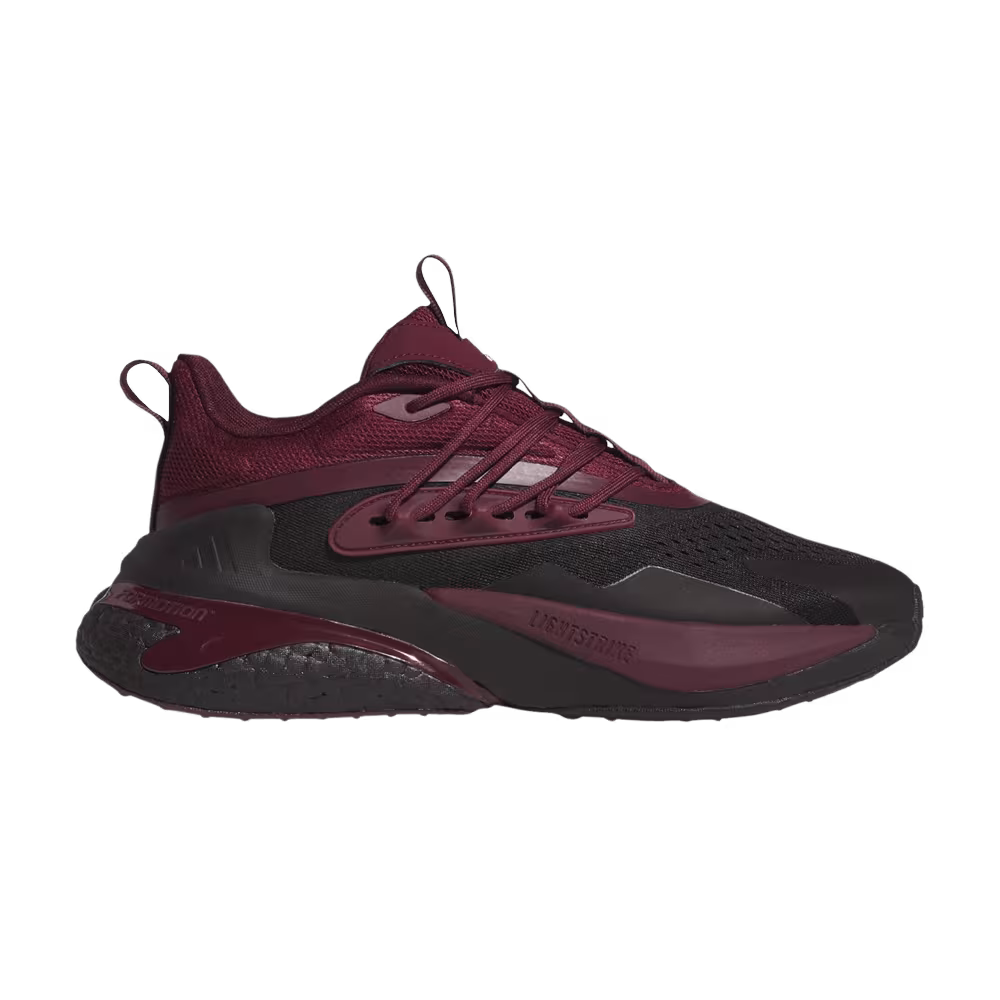 Adidas AlphaBoost V2 Black Maroon