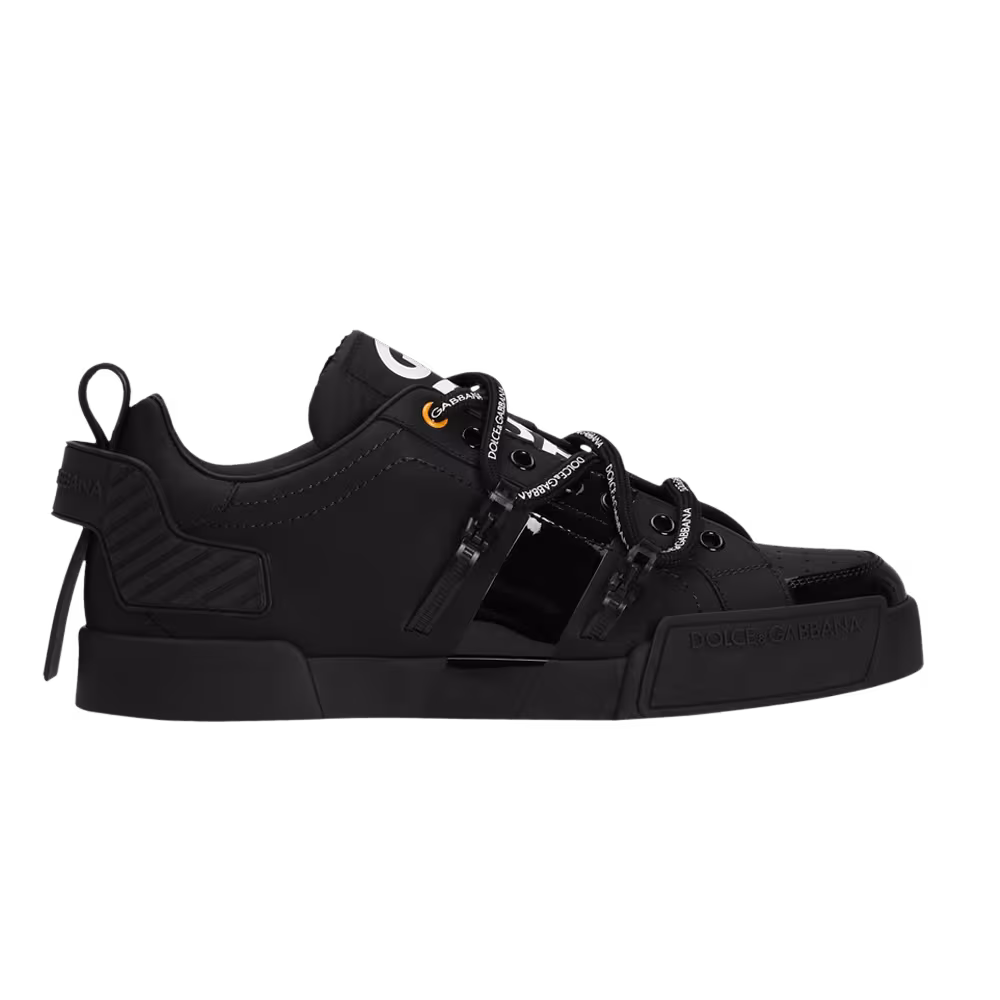 Dolce & Gabbana Portofino Printed Logo - Black