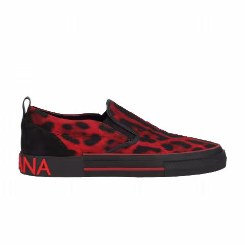 Dolce & Gabbana Slip-On 'Red Leopard'