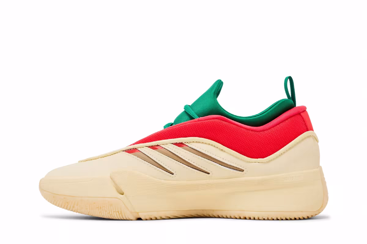 adidas Dame 9 Egg Nog, view 4