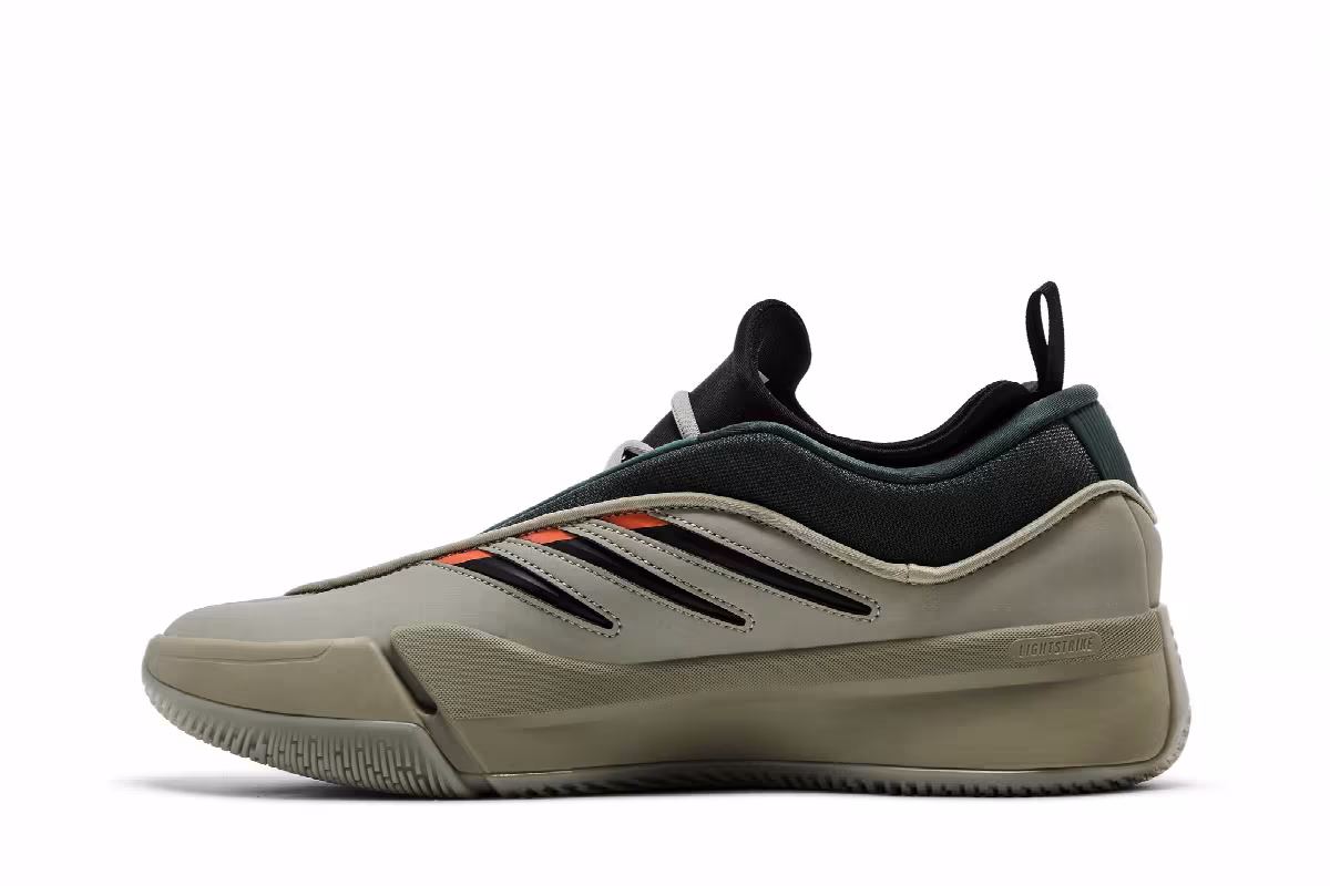 adidas Dame 9 Silver Pebble, view 4