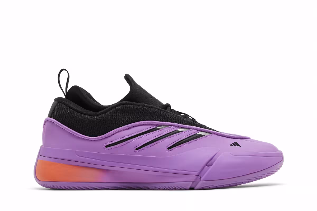 adidas Dame 9 Purple Burst, view 2