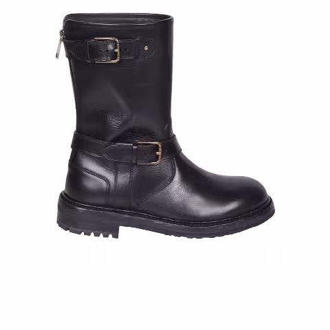 Dolce & Gabbana Biker Boots 'Black'