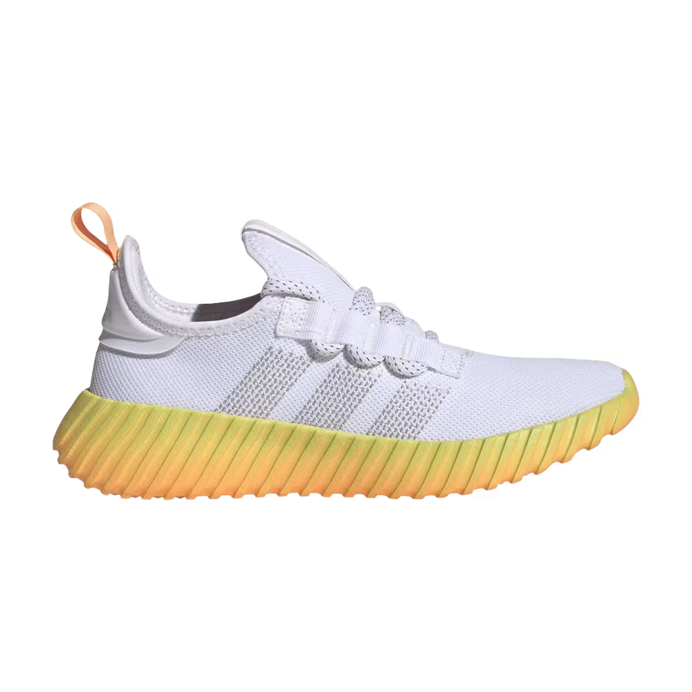 Adidas Women's Kaptir Flow White Hazy Orange