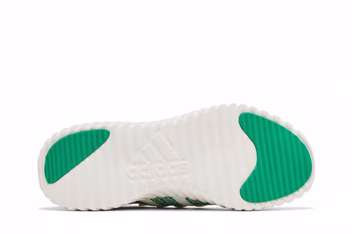 Adidas Women's Kaptir Flow White Court Green, view 5