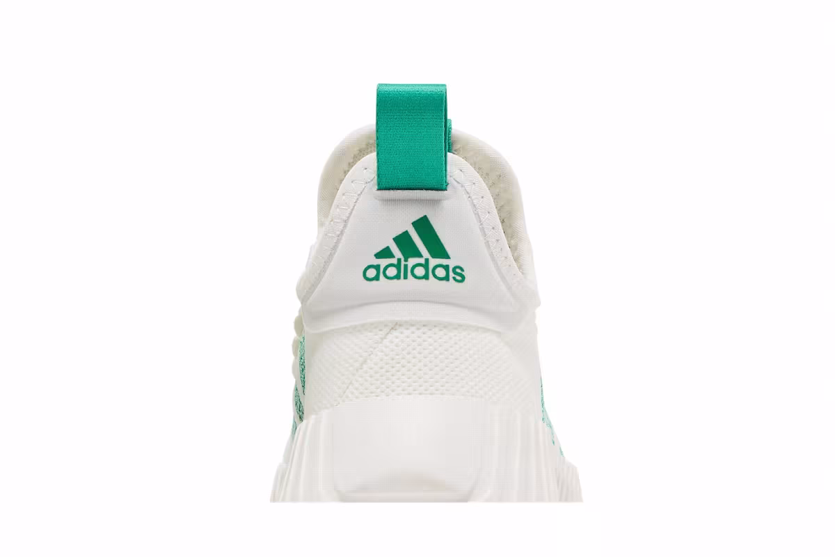 Adidas Women's Kaptir Flow White Court Green, view 8