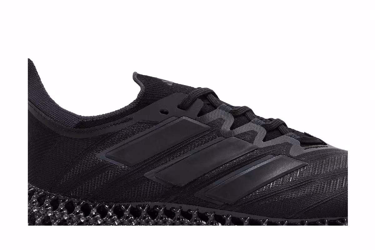 adidas 4DFWD 4 Triple Black, view 3