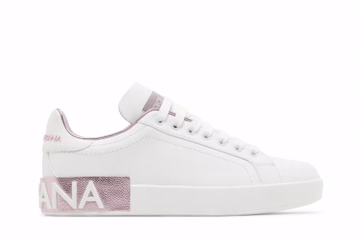 Dolce & Gabbana Women's Portofino White Pink, view 2