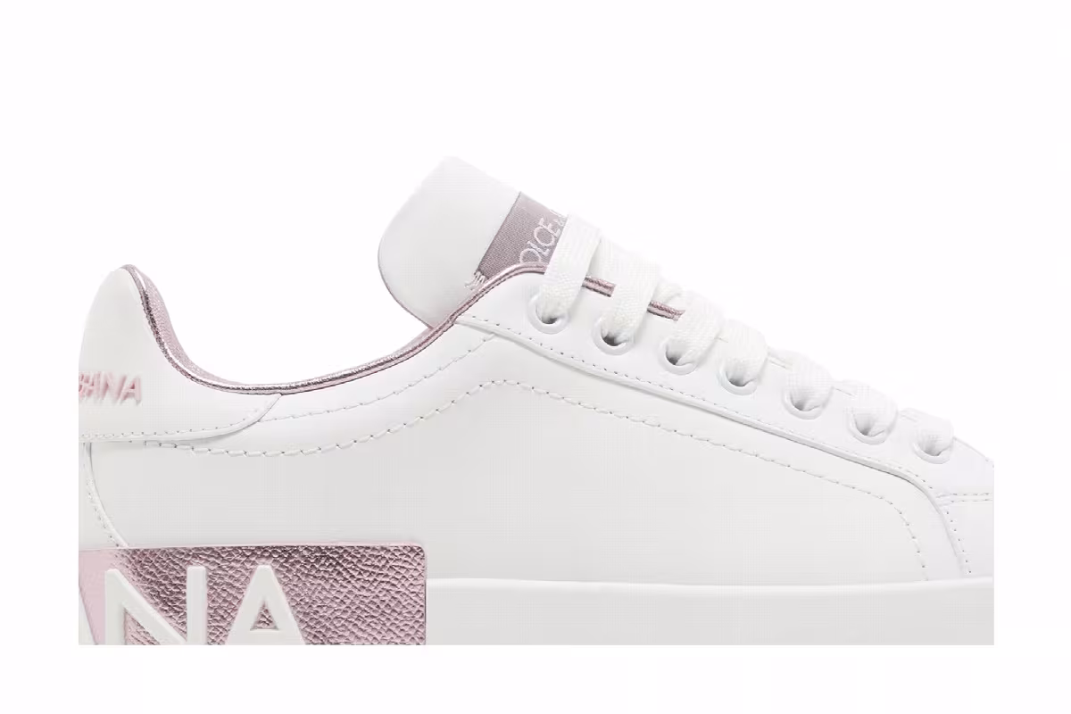 Dolce & Gabbana Women's Portofino White Pink, view 3