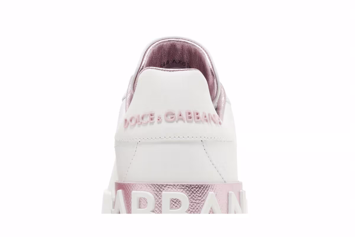 Dolce & Gabbana Women's Portofino White Pink, view 8