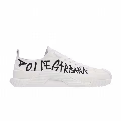 Dolce & Gabbana Portofino Low 'Logo Print - White'