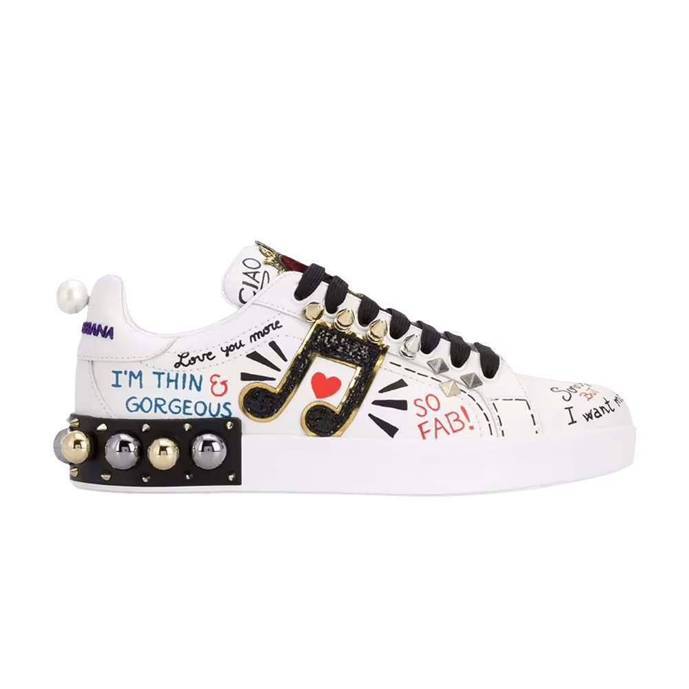 Dolce & Gabbana Women's Portofino Musical Note Patch