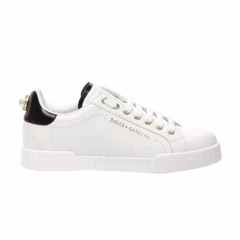 Dolce & Gabbana Wmns Portofino 'White Black Gold'