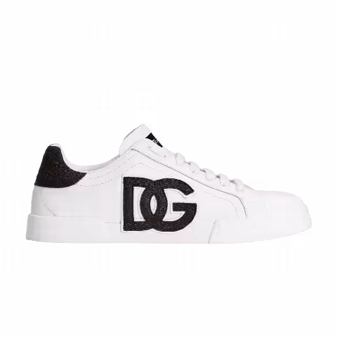 Dolce & Gabbana Portofino Light Strobel Sneaker 'Black White'