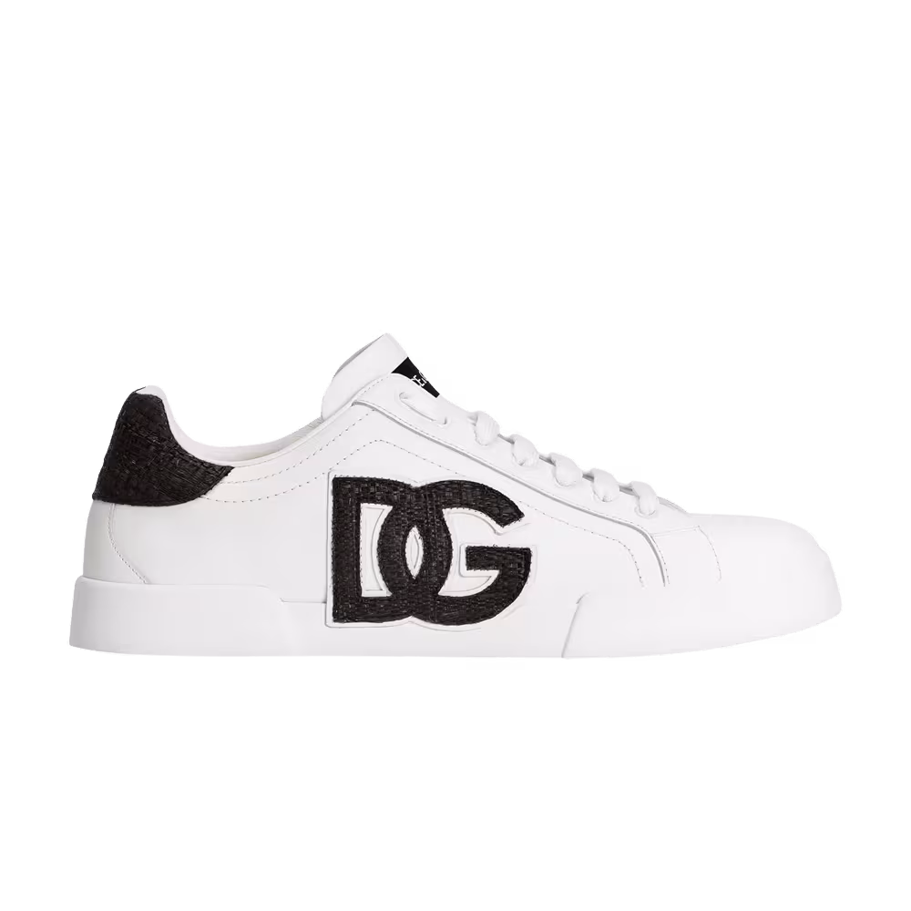 Dolce & Gabbana Portofino Light Strobel Sneaker Black White