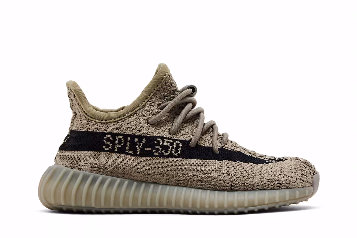 adidas Yeezy Boost 350 V2 Infants Granite Black, view 2