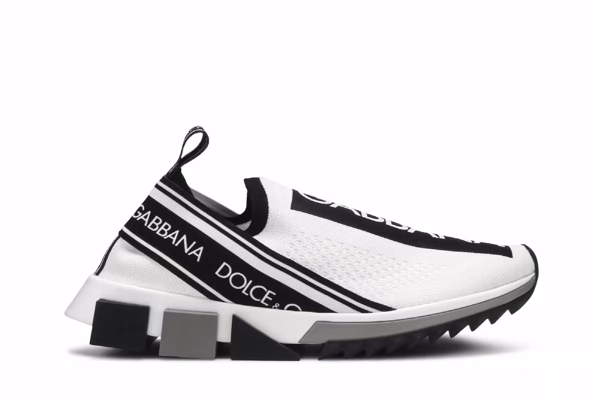 Dolce & Gabbana Women's Sorrento Melt White Black, view 2