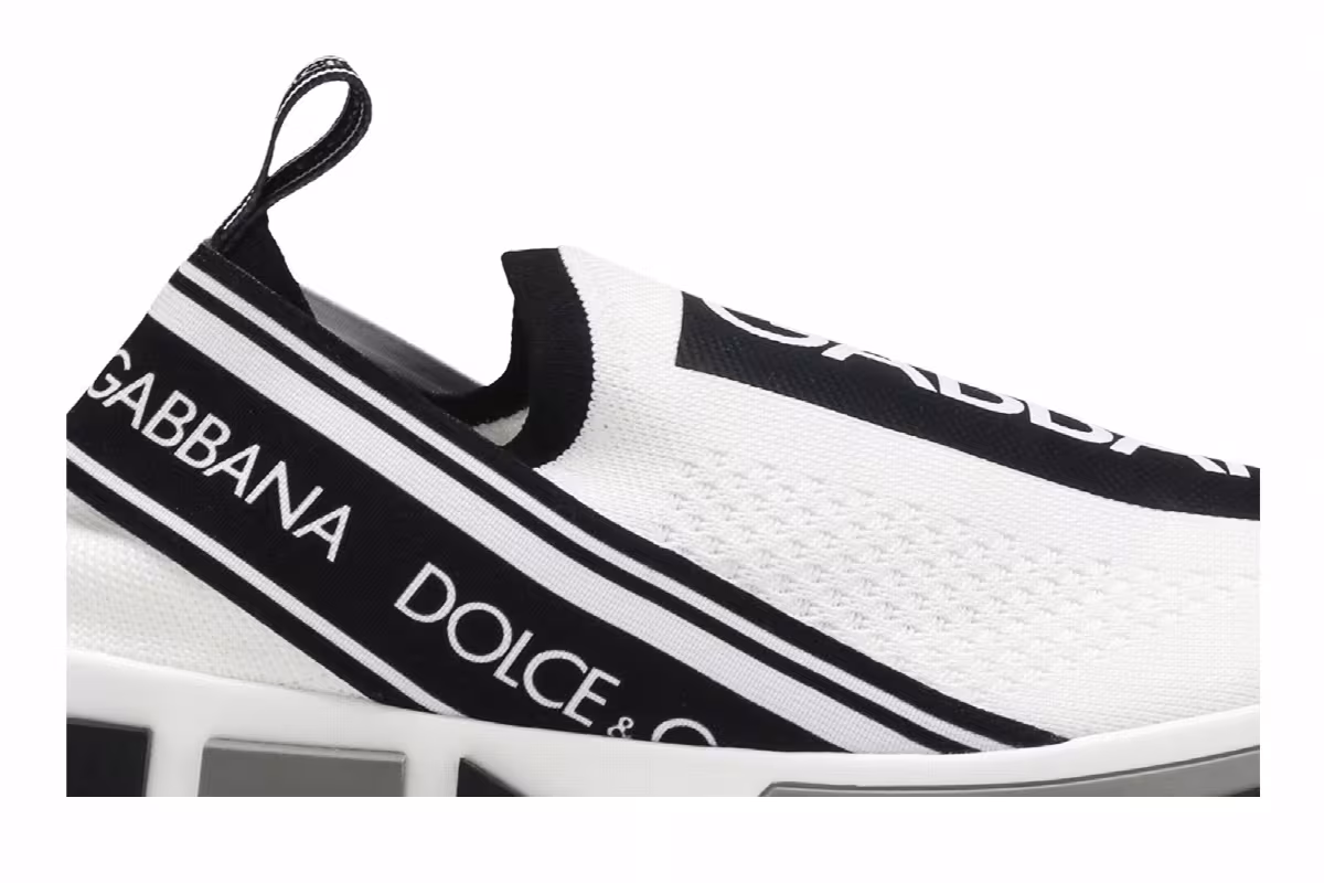 Dolce & Gabbana Women's Sorrento Melt White Black, view 3