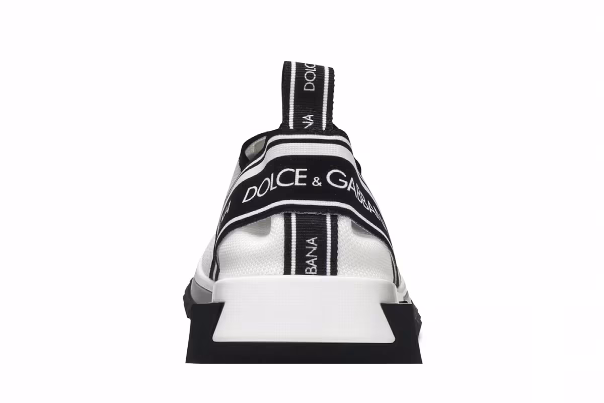 Dolce & Gabbana Women's Sorrento Melt White Black, view 8