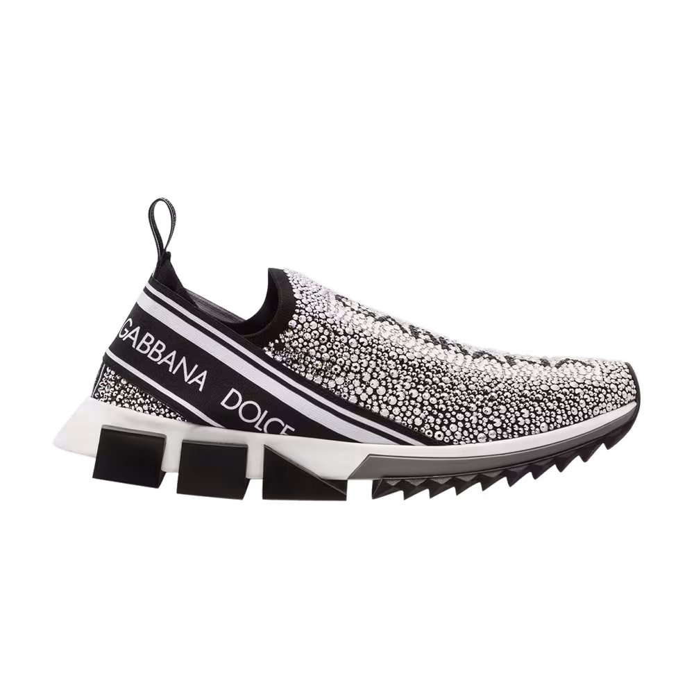 Dolce & Gabbana Sorrento Melt Silver Crystals