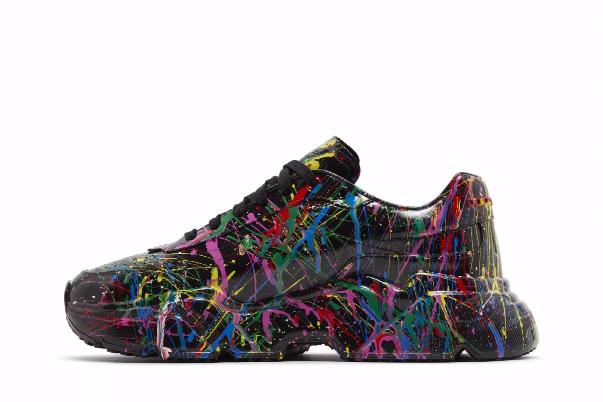 Dolce & Gabbana Daymaster Black Paint Splatter, view 4