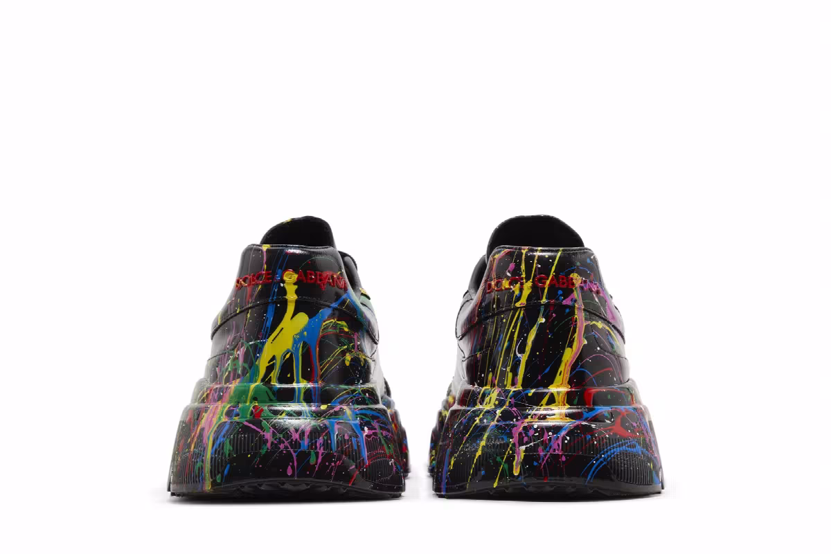 Dolce & Gabbana Daymaster Black Paint Splatter, view 7