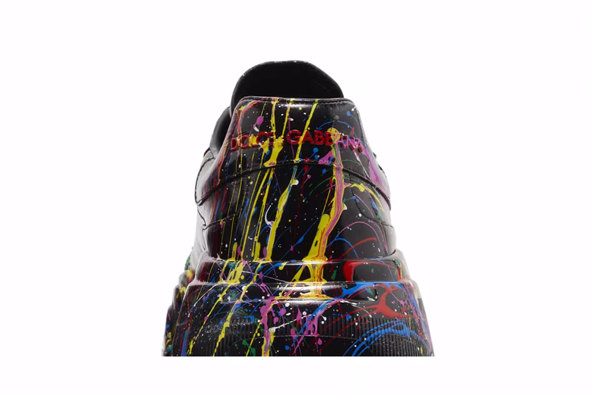 Dolce & Gabbana Daymaster Black Paint Splatter, view 8