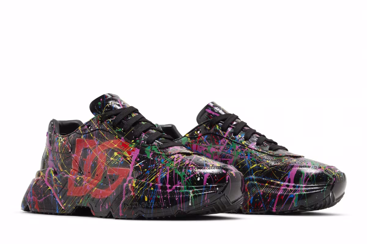 Dolce & Gabbana Daymaster Black Paint Splatter, view 9