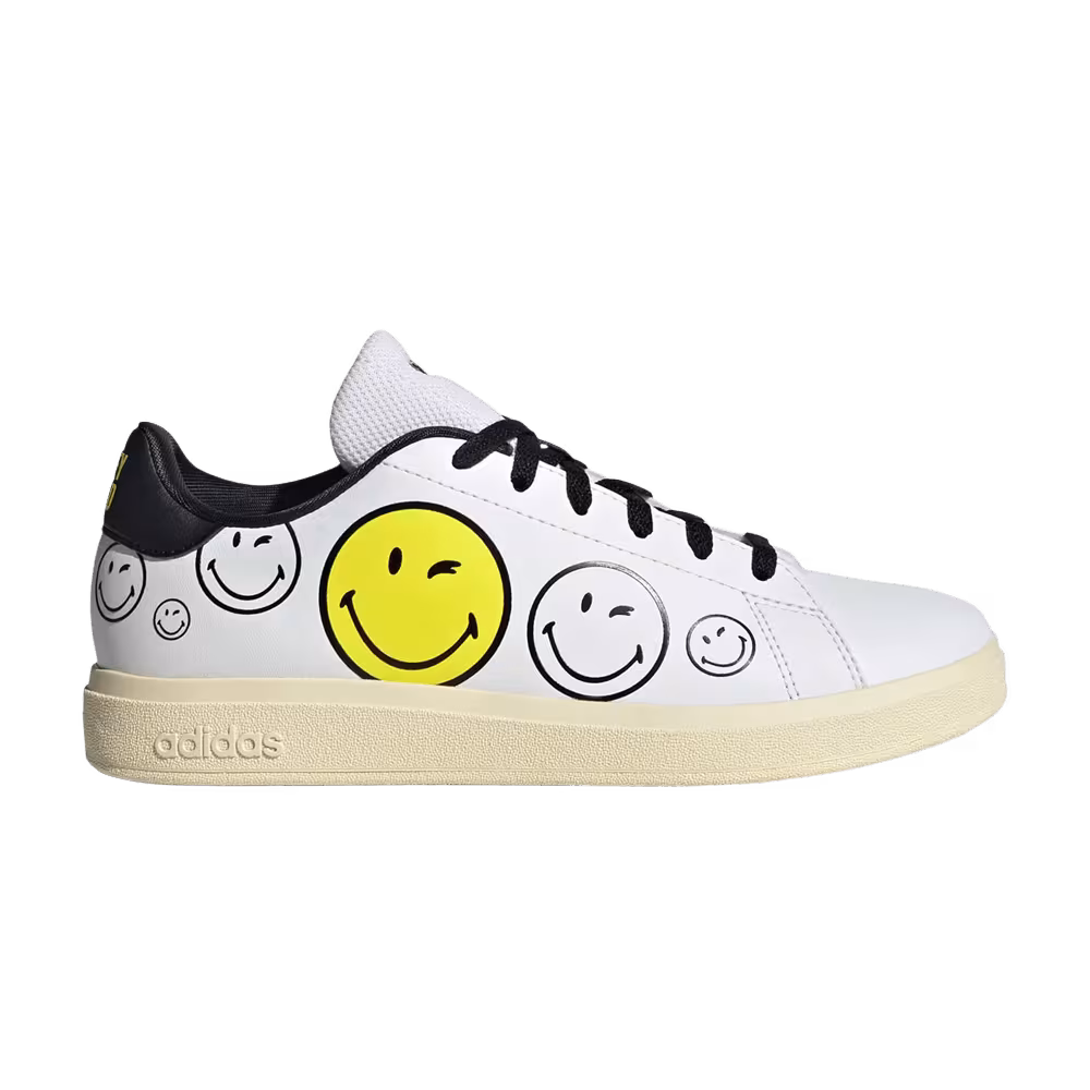 Smiley x adidas Advantage Base 2.0 J Smiley Graphics