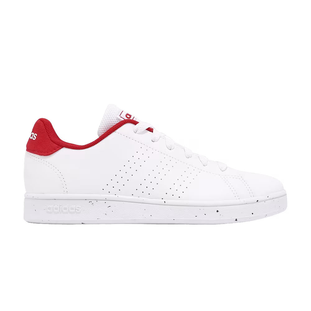 Adidas Advantage Court K White Scarlet