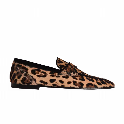 Dolce & Gabbana Pony Slipper 'Leopard'