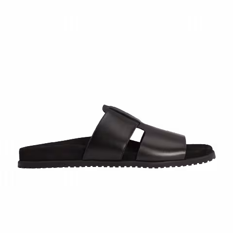Dolce & Gabbana DG Casual Calfskin Sandal 'Black'