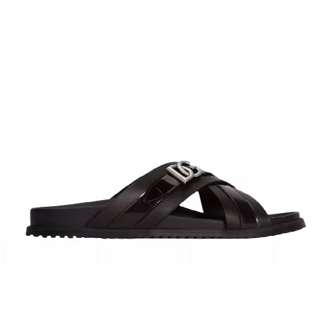 Dolce & Gabbana Cowhide Sandal 'Black'