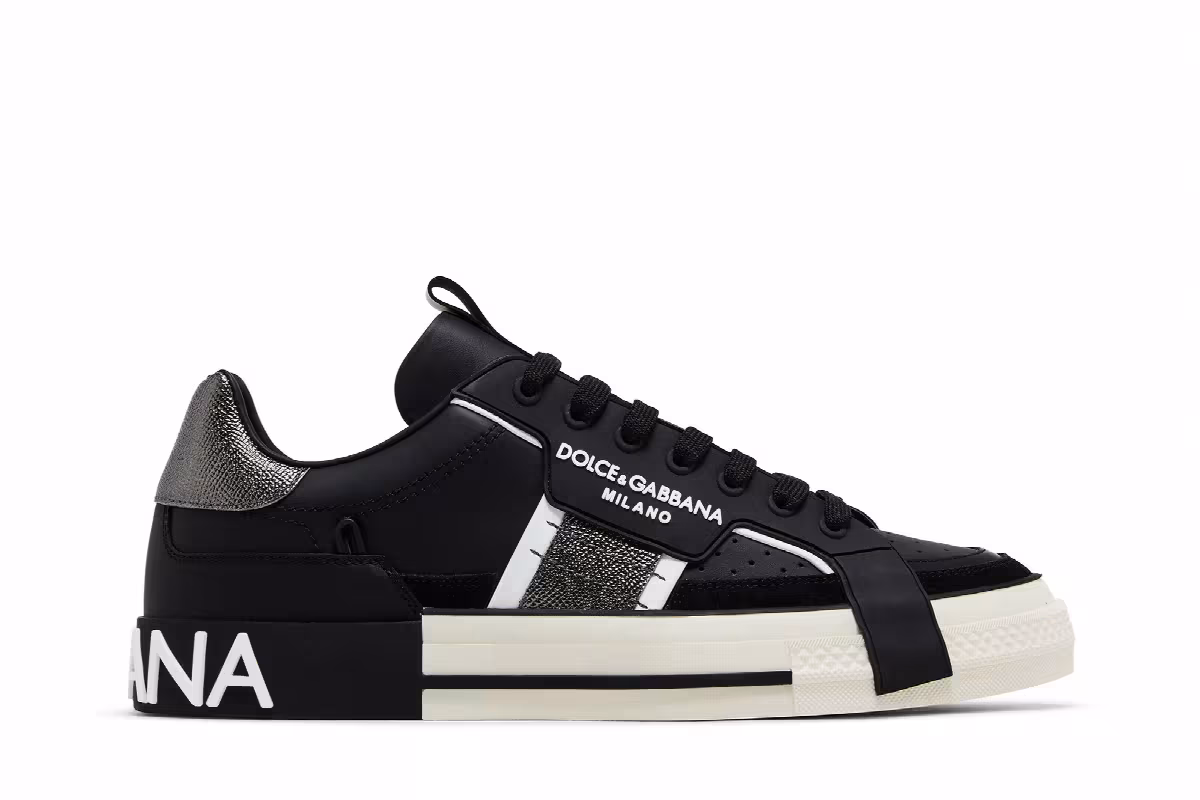 Dolce & Gabbana Custom 2.Zero Low Black, view 2