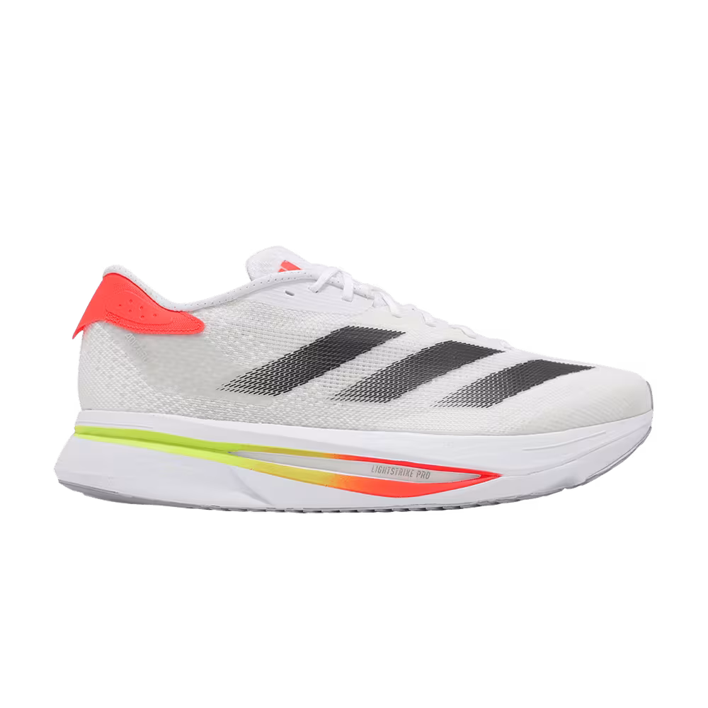Adidas Adizero SL2 White Black Lucid Red