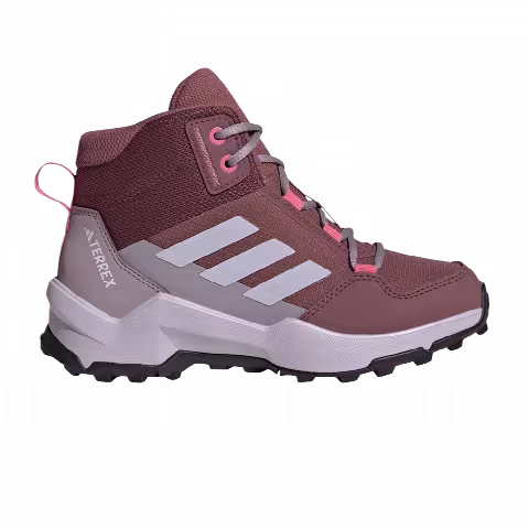 Adidas Terrex AX4R Mid K 'Burgundy Silver Dawn'
