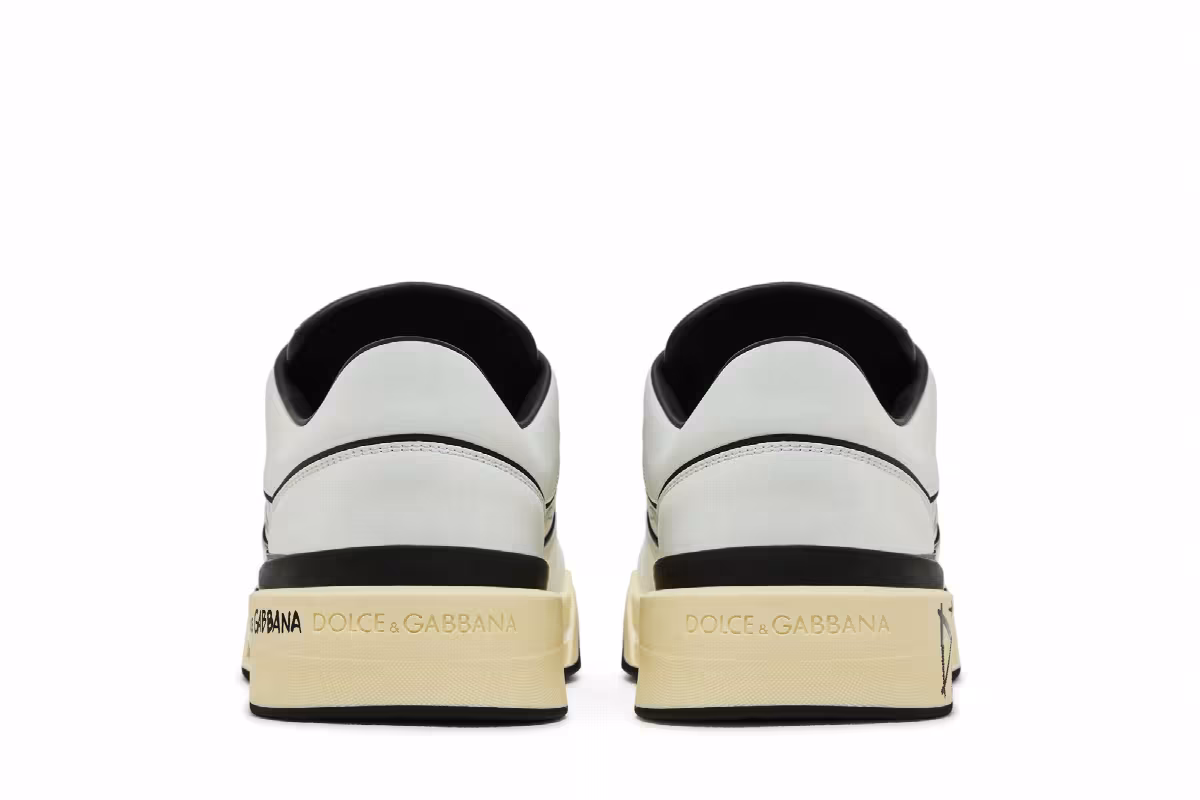 Dolce & Gabbana New Roma Low Allover Graffiti - White, view 7
