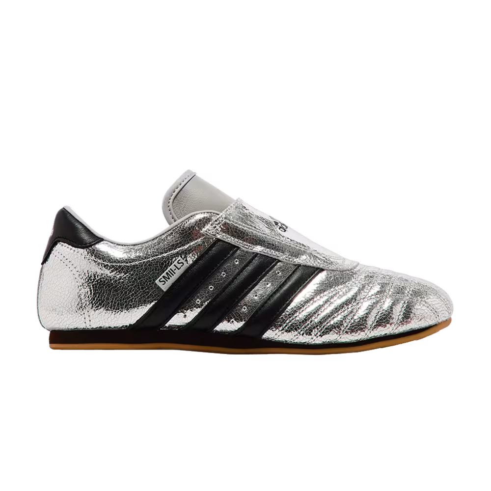 adidas Women's Taekwondo Silver Metallic Black