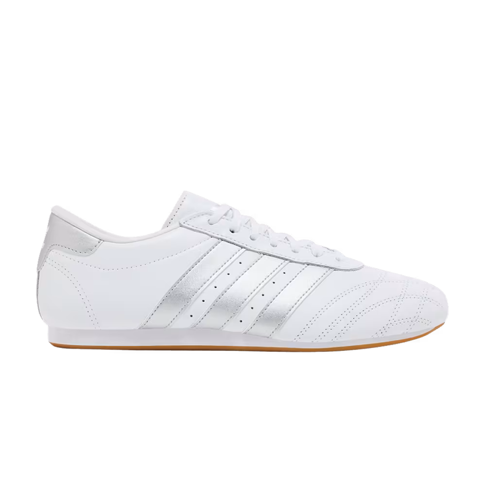 adidas Women's Taekwondo Lace White Silver Metallic Gum