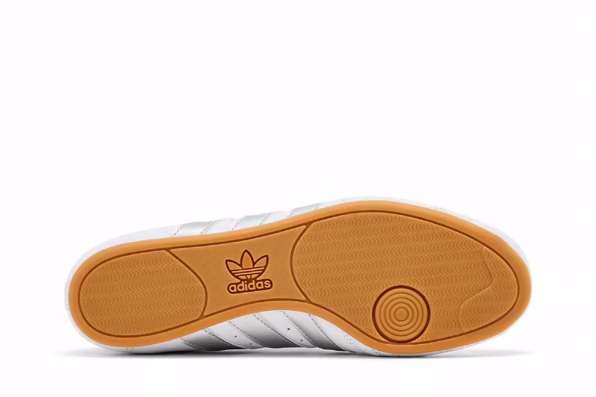 adidas Women's Taekwondo Lace White Silver Metallic Gum, view 5