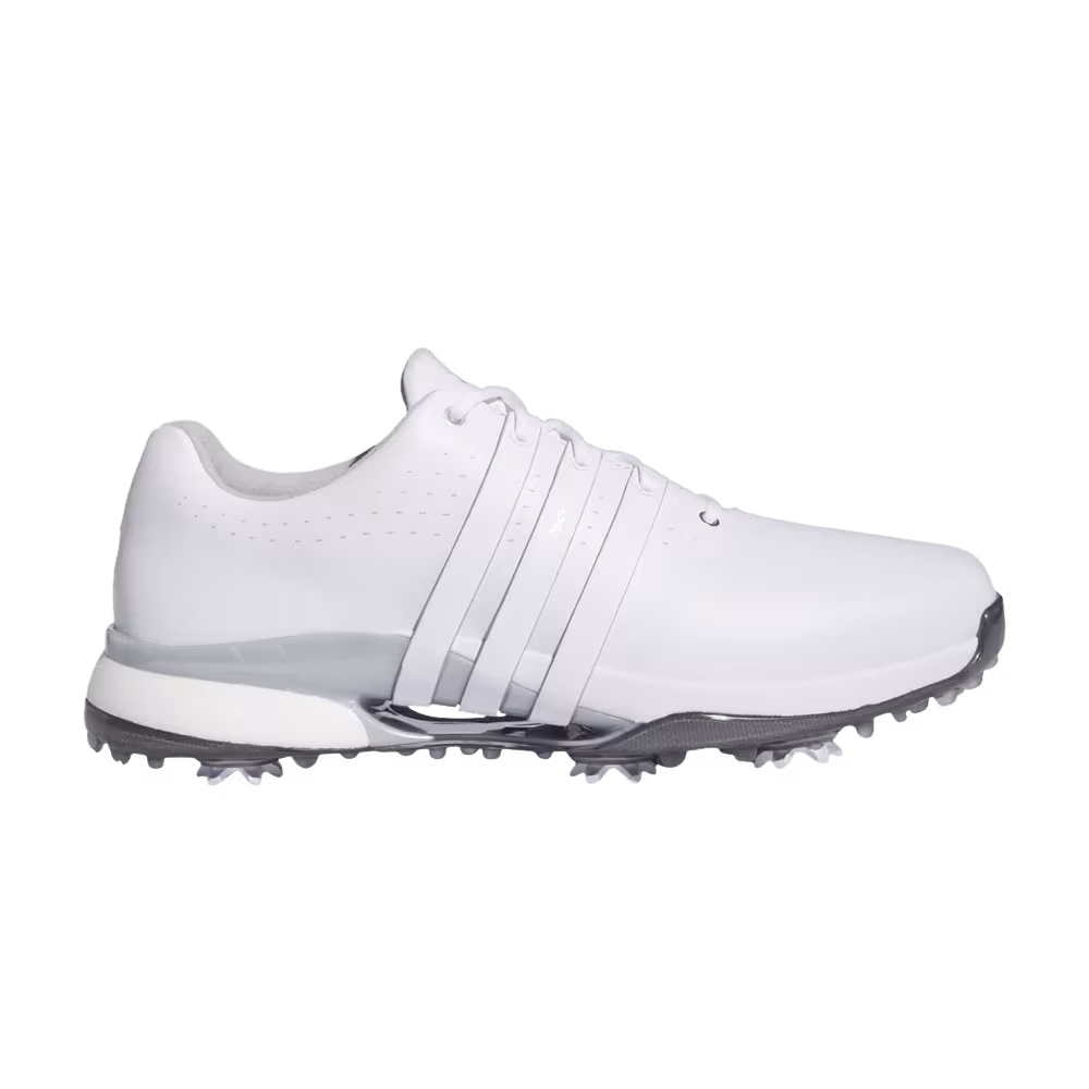 adidas Tour 360 24 Golf White Silver Metallic